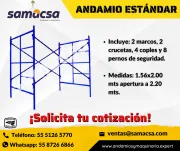 Andamio de la marca samacsa modelo Tubular Estándar