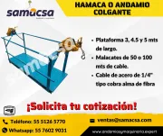 HAMACA COLGANTE PARA TRABAJO EN ALTURAS