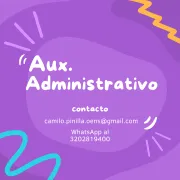 Auxiliar Administrativo – Teletrabajo