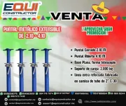 Puntal metálico extensible de 2.10-4.10 Colima