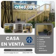 Casa dentro de garita Altos de Barcenas 3 en Venta