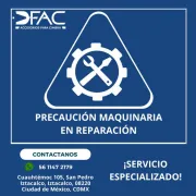 Servicio para maquinaria ligera DFAC