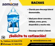 BACHA PARA ELEVACIÓN DE MATERIALES - SAMACSA