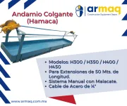 Hamacas para trabajo en alturas