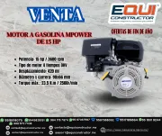 Venta de Motor a Gasolina Mpower de 15 hp