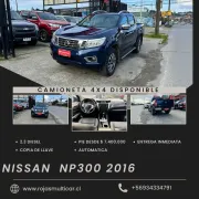 DIPOSNIBLE ENTREGA NISSAN NP300 4x4