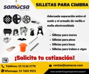 SILLETAS Y DISCOS PARA CIMBRA - SAMACSA