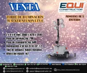 Venta de Torre de iluminación wacker neuson LTV4