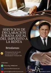 SERVICIO DE DECLARACIÓN ANUAL DEL IMPUESTO A LA RENTA