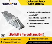 SAMACSA CUÑA METÁLICA PARA CIMBRA