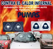 PARASOLES PARA CARRO PERSONALIZADOS CON TU LOGOTIPO