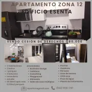 Edificio Esenta vendo Cesión de derechos Apartamento zona 12