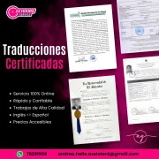 TRADUCCIONES CERTIFICADAS