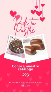 SOLICITA TU POSTRE IDEAL PARA TUS CELEBRACIONES CON NEKITA