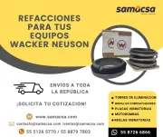 Refacciones wacker neuson