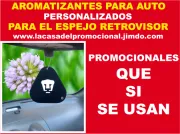 AMBIENTADORES PARA AUTO PERSONALIZADOS CON TU MARCA