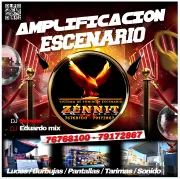 Alquiler de tarimas o escenario para  eventos