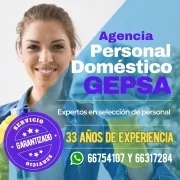 Agencia de Empleadas del Hogar GEPSA, 33 años