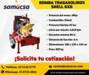 Bomba Traga solidos Shell Modelo 6x6"