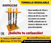 TORNILLO O GATO REGULABLE - SAMACSA