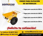 VOGUE PARA TRANSPORTE Y ELEVACIÓN DE MATERIALES - SAMACSA