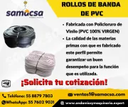 BANDA DE PVC CON O SIN OJILLO - SAMACSA