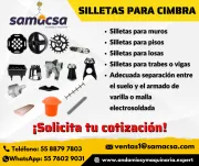 SILLETAS PLÁSTICAS PARA CALZAR ACERO, SAMACSA
