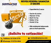 Revolvedora/Trompo Samacsa de 2 sacos