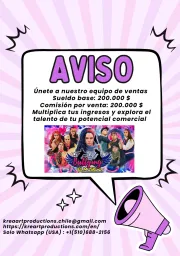 Se busca vendedor