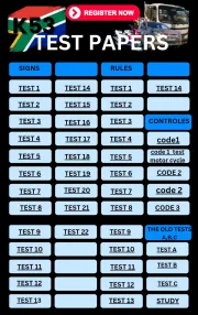 K53 online learners licence practice tests