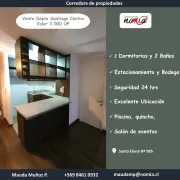 Departamento Estilo Mariposa Santiago Centro