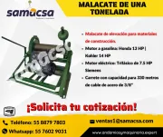 MALACATE SAMACSA DE 1 TONELADA