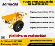 VOGUE SAMACSA PARA TRANSPORTE Y ELEVACIÓN DE MATERIALES
