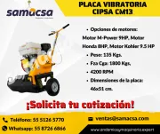 Plancha vibratoria Marca CIPSA Modelo CM13