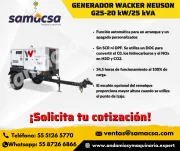 Generador Wacker Neuson G25 – Rendimiento Profesional