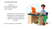 TRABAJO DESDE CASA DE LUNES A VIERNES MEDIO TIEMPO EN LA CIUDAD DE BOGOTA