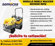 RODILLO VIBRATORIO DOBLE WACKER NEUSON RD12
