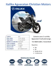 Motos Italika en Oferta