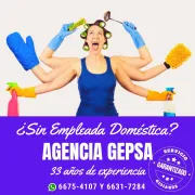 ¿Sin Empleada Doméstica? Agencia GEPSA, 33 años