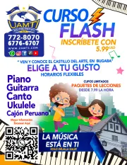 Curso Flash de Piano en uamti Chiriquí