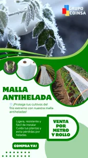 Protege tus plantas del frío extremo con nuestra Malla Anti Heladas de alta calidad
