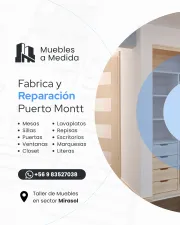 Mueblería en Puerto Montt - Fabrica y reparación de Muebles