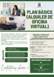 ALQUILER DE OFICINA EN MIRAFLORES