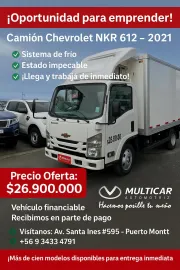 CHEVROLE NKR 612 - 2021