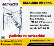 Escalera de Alta Resistencia para Andamios