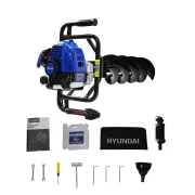 MOTOPERFORADORA MARCA HYUNDAI 80X20cm C/MOTOR 2.5 HP