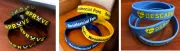 Pulseras de silicona personalizadas