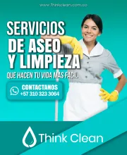 Think Clean – Limpieza profesional para hogares y empresas en Bogotá