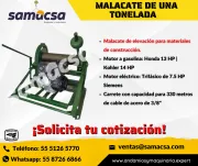 Malacate Profesional 1 TON – Elevación Segura