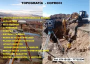 REALIZO SERVICIO  DE TOPOGRAFÍA